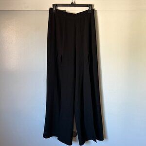 Finders Keepers Black Wide Leg Slit Pant